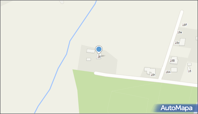 Wieniec, Akacjowa, 18, mapa Wieniec