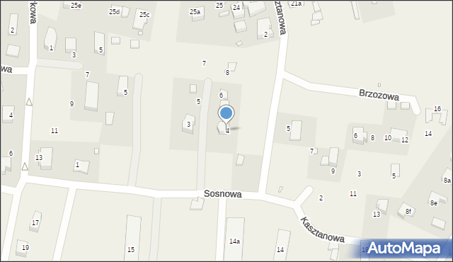 Wisełka, Akacjowa, 4, mapa Wisełka