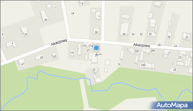Włynkówko, Akacjowa, 35, mapa Włynkówko