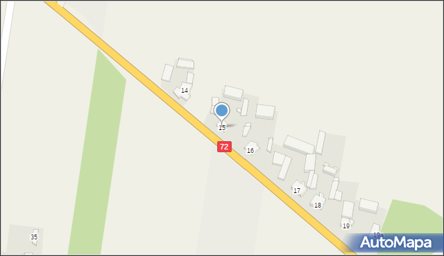 Albertów, Albertów, 15, mapa Albertów