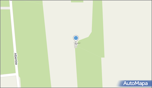 Albertów, Albertów, 61f, mapa Albertów