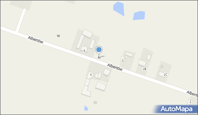 Albertów, Albertów, 4a, mapa Albertów