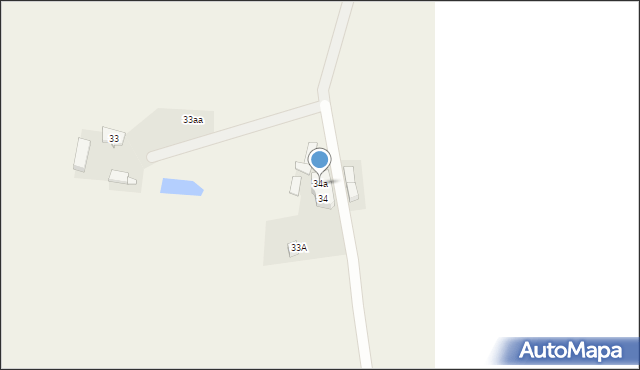 Albertowsko, Albertowsko, 34a, mapa Albertowsko