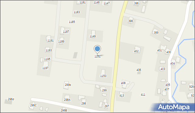 Albigowa, Albigowa, 1151, mapa Albigowa