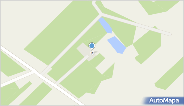 Albinów, Albinów, 25, mapa Albinów
