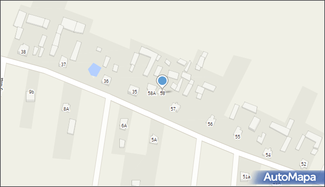 Aleksandrów, Aleksandrów, 58, mapa Aleksandrów