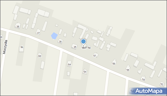 Aleksandrów, Aleksandrów, 58A, mapa Aleksandrów