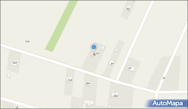 Aleksandrów, Aleksandrów, 5E, mapa Aleksandrów