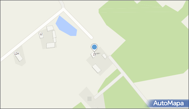 Aleksandrów, Aleksandrów, 13, mapa Aleksandrów