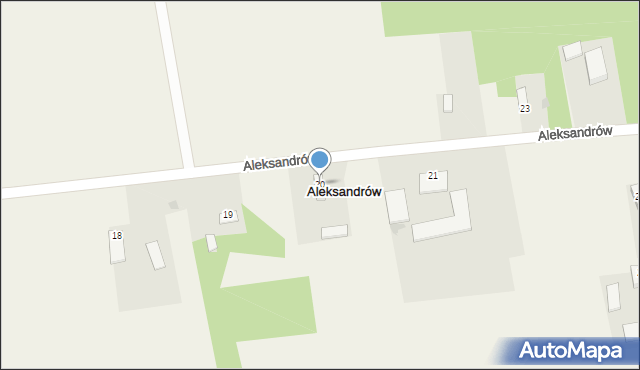 Aleksandrów, Aleksandrów, 20, mapa Aleksandrów