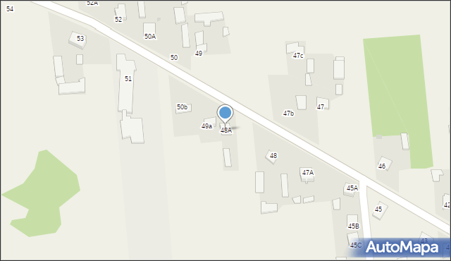 Aleksandrów, Aleksandrów, 48A, mapa Aleksandrów