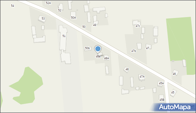Aleksandrów, Aleksandrów, 49a, mapa Aleksandrów
