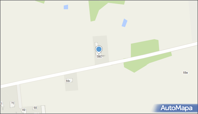 Aleksandrów, Aleksandrów, 58C, mapa Aleksandrów