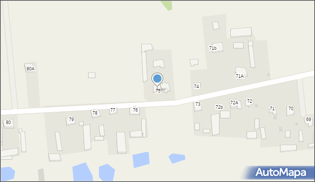 Aleksandrów, Aleksandrów, 75, mapa Aleksandrów