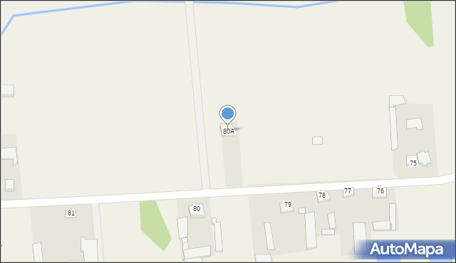 Aleksandrów, Aleksandrów, 80A, mapa Aleksandrów
