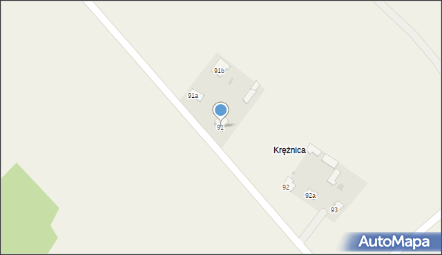 Aleksandrów, Aleksandrów, 91, mapa Aleksandrów