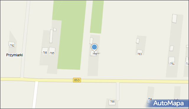 Aleksandrów, Aleksandrów, 776, mapa Aleksandrów