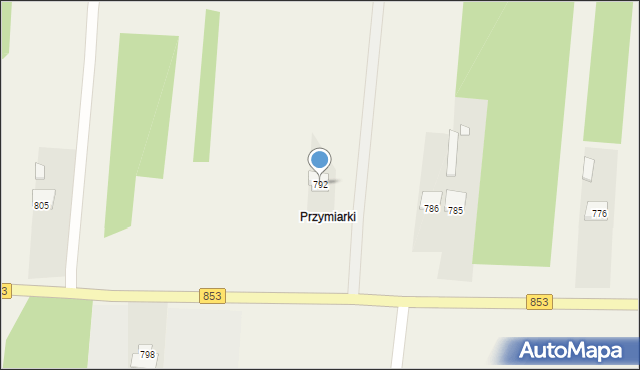 Aleksandrów, Aleksandrów, 792, mapa Aleksandrów