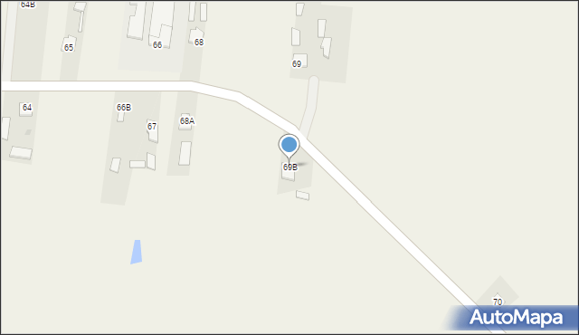 Aleksandrów, Aleksandrów, 69B, mapa Aleksandrów