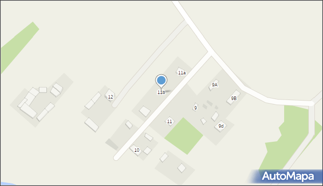 Aleksandrów, Aleksandrów, 11b, mapa Aleksandrów
