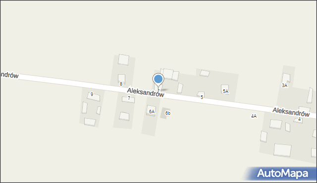 Aleksandrów, Aleksandrów, 6, mapa Aleksandrów