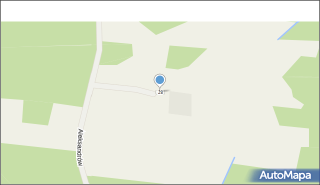 Aleksandrów, Aleksandrów, 28, mapa Aleksandrów