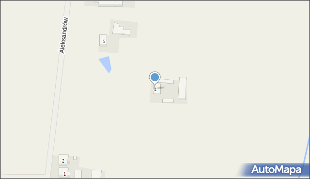 Aleksandrów, Aleksandrów, 4, mapa Aleksandrów