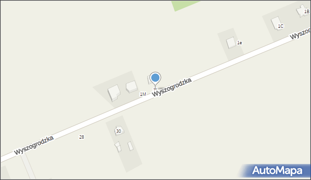 Aleksandrów, Aleksandrów, 1Ł, mapa Aleksandrów