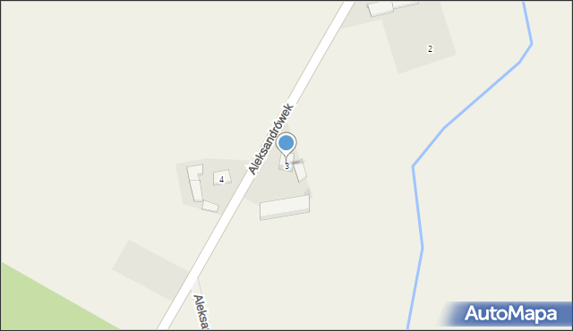 Aleksandrówek, Aleksandrówek, 3, mapa Aleksandrówek
