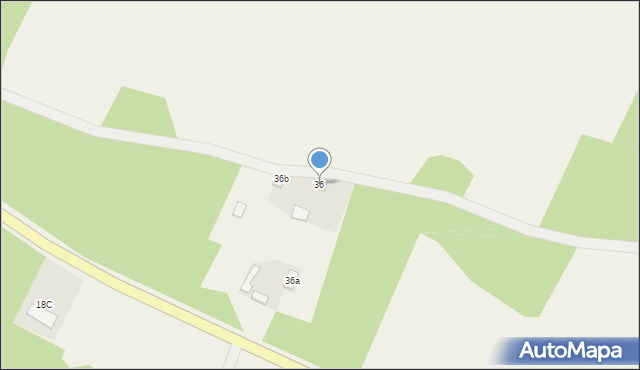 Aleksandrówek, Aleksandrówek, 36, mapa Aleksandrówek