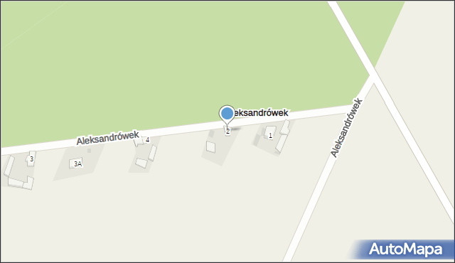 Aleksandrówek, Aleksandrówek, 2, mapa Aleksandrówek