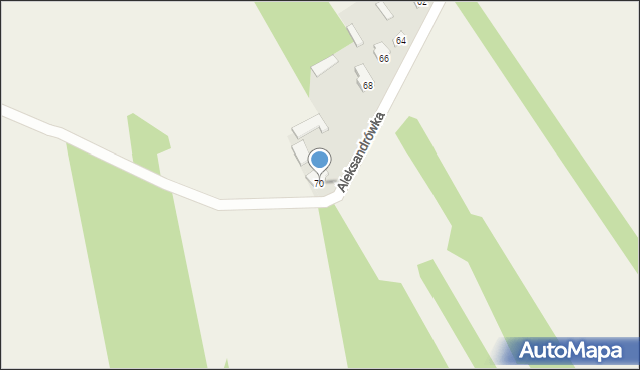 Aleksandrówka, Aleksandrówka, 70, mapa Aleksandrówka