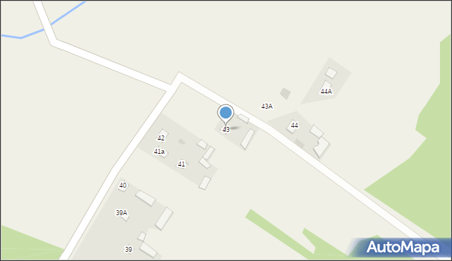Aleksandrówka, Aleksandrówka, 43, mapa Aleksandrówka