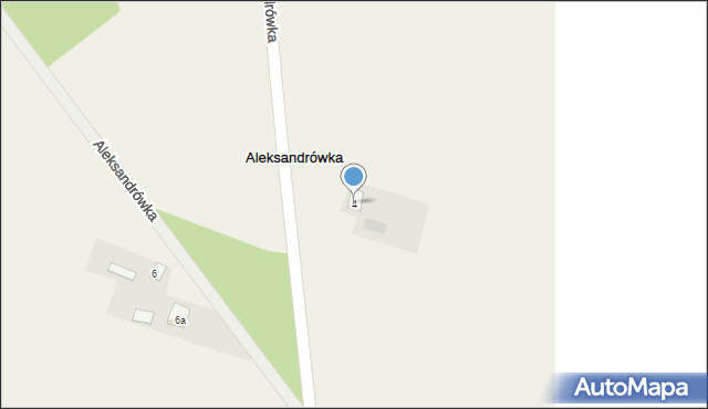 Aleksandrówka, Aleksandrówka, 4, mapa Aleksandrówka