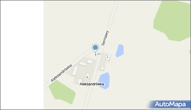 Aleksandrówka, Aleksandrówka, 3, mapa Aleksandrówka