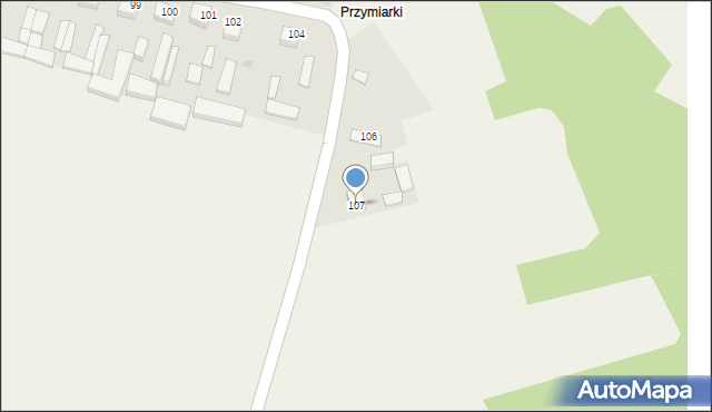 Aleksandrówka, Aleksandrówka, 107, mapa Aleksandrówka