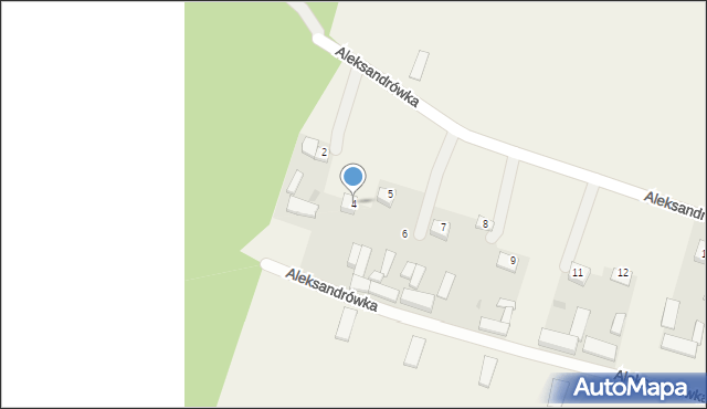 Aleksandrówka, Aleksandrówka, 4, mapa Aleksandrówka