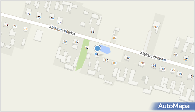 Aleksandrówka, Aleksandrówka, 85, mapa Aleksandrówka