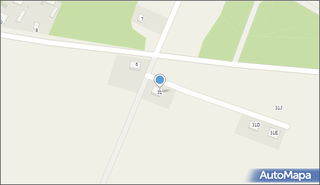 Aleksandrowo, Aleksandrowo, 31, mapa Aleksandrowo