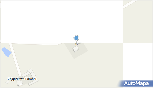 Aleksandrowo, Aleksandrowo, 9a, mapa Aleksandrowo