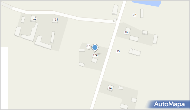 Aleksandrowo, Aleksandrowo, 17A, mapa Aleksandrowo