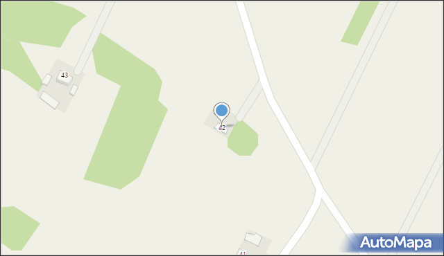 Alfonsów, Alfonsów, 42, mapa Alfonsów