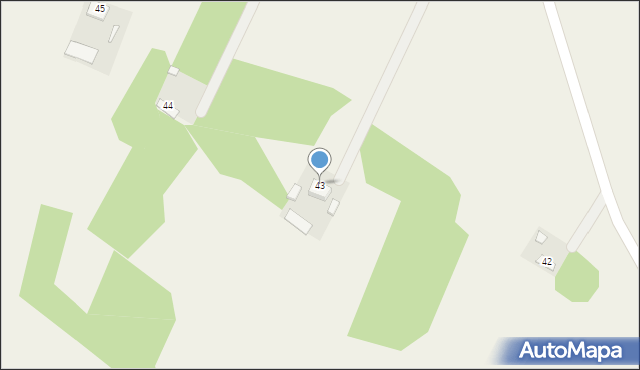 Alfonsów, Alfonsów, 43, mapa Alfonsów