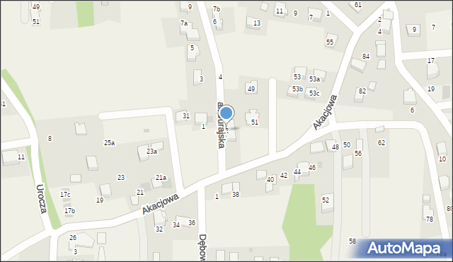 Balice, Aleja Jurajska, 2, mapa Balice