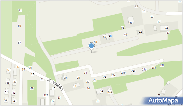 Balice, Aleja Jurajska, 40d, mapa Balice