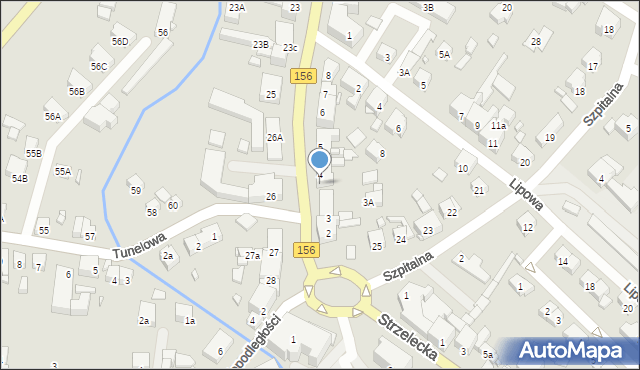 Barlinek, Aleja 1 Maja, 4a, mapa Barlinek