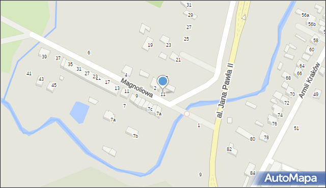 Biłgoraj, Aleja Jana Pawła II, 11, mapa Biłgoraj