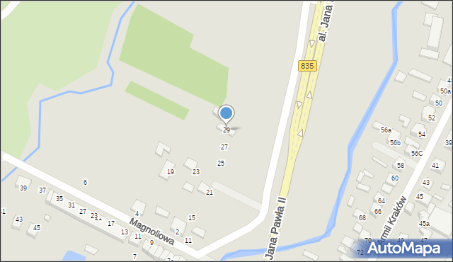 Biłgoraj, Aleja Jana Pawła II, 29, mapa Biłgoraj