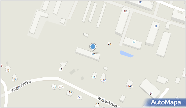 Biskupiec, Aleja Broni, 1m, mapa Biskupiec