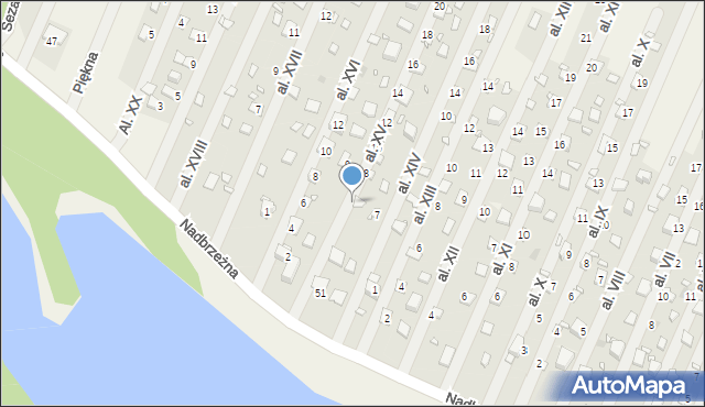 Boguchwałowice, Aleja XV, 6, mapa Boguchwałowice